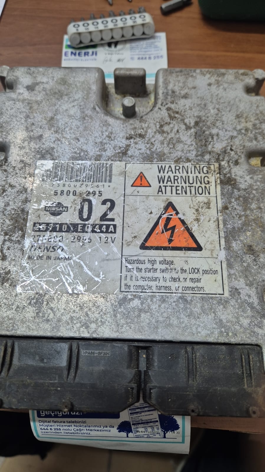 Nissan x-trail t30 2.2dci MOTOR BEYNİ 23710eq44a